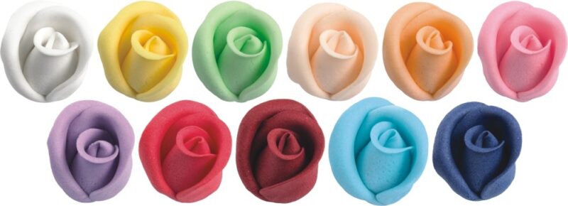 Zestaw z różami i listkami