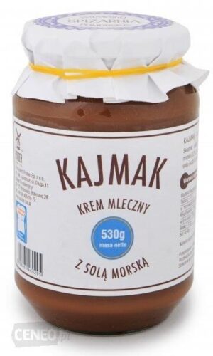 Kajmak z solą morską
