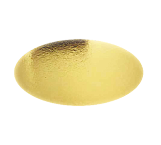 Krążek złoty Φ30