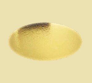 Krążek złoty Φ34