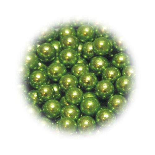Perełki zielone 6mm