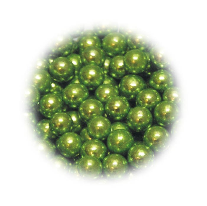 Perełki zielone 6mm