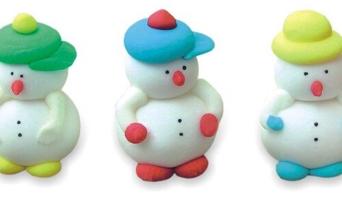 Figurka mała bałwanek