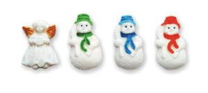 Mini bałwan i anioł