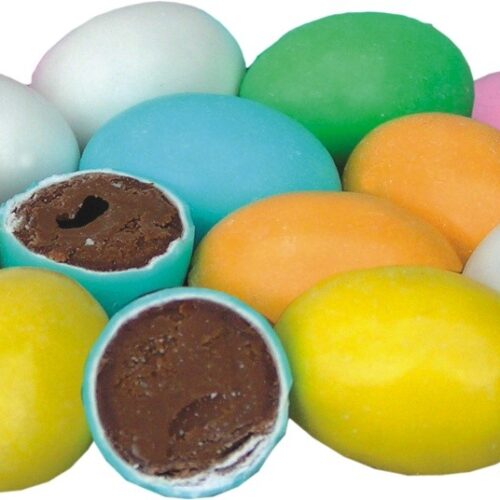 Jajka czekoladowe z nadzieniem - mix kolorów