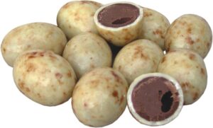 Jajka czekoladowe z nadzieniem orzechowym