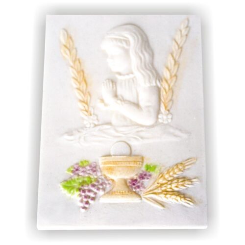 Tabliczka z dziewczynką