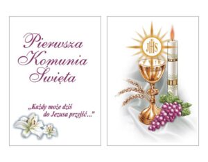 Opłatek komunijny 2 x A4 Opłatek komunijny 2 x A4