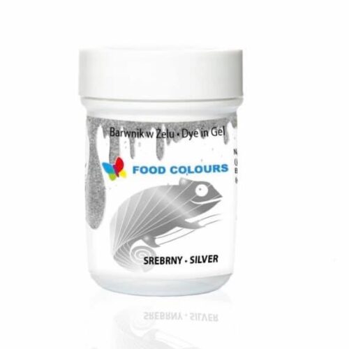 Barwnik w żelu srebrny