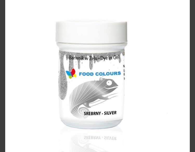 Barwnik w żelu srebrny