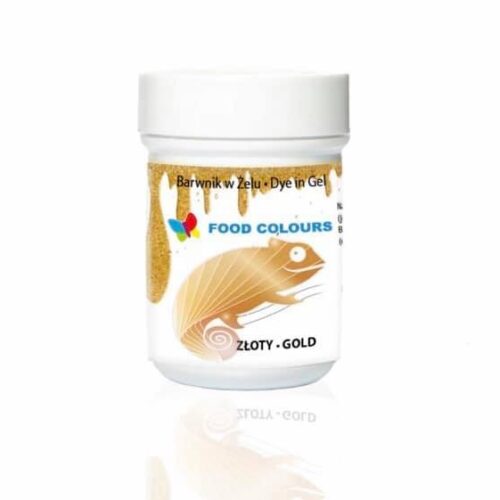 Barwnik w żelu złoty