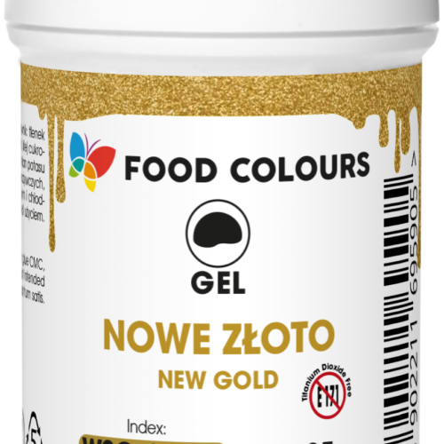 Barwnik w żelu nowe złoto - 35g