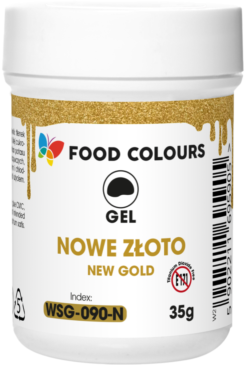 Barwnik w żelu nowe złoto - 35g