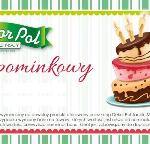 Bon upominkowy 500zł