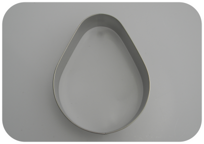 Wykrojnik do mazurków - jajko