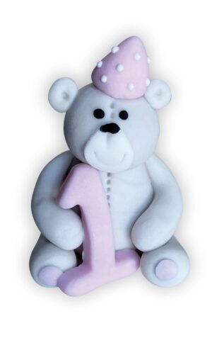 Figurka cukrowa Miś z"1"