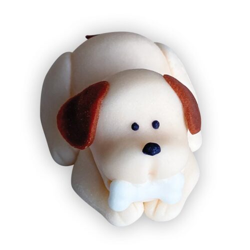 Figurka cukrowa Piesek leżący