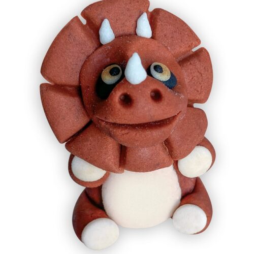 Figurka cukrowa Dinozaur brązowy