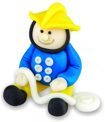 Figurka cukrowa Strażak