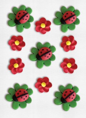 Zestaw dekoracji cukrowych