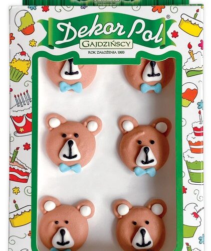 Zestaw dekoracji cukrowych