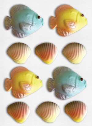 Zestaw dekoracji cukrowych