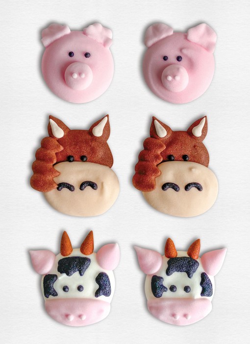 Zestaw dekoracji cukrowych