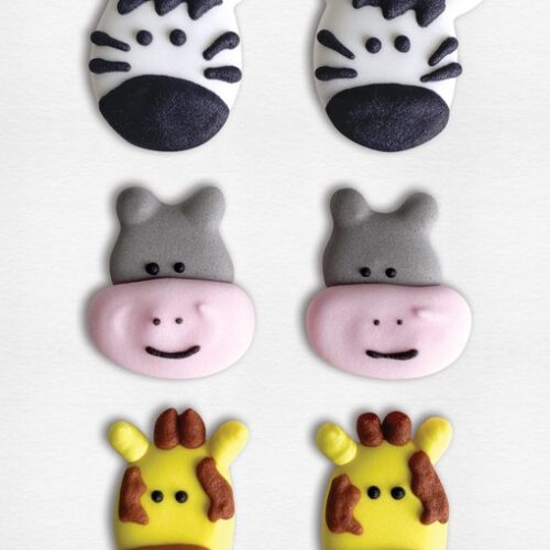 Zestaw dekoracji cukrowych