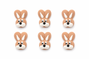 Zajączek mały 6szt