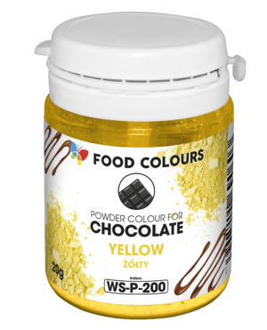Barwnik w proszku do czekolady i mas tłustych żółty