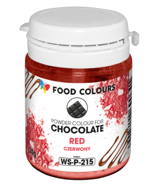 Barwnik w proszku do czekolady i mas tłustych czerwony