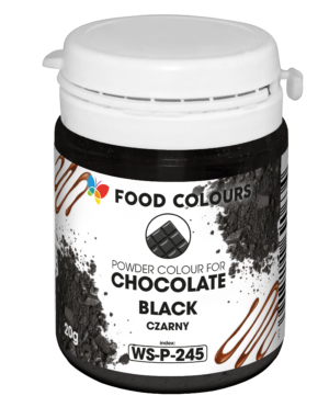 Barwnik w proszku do czekolady i mas tłustych czarny