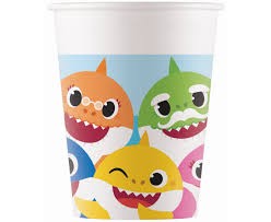 Kubeczki papierowe Baby Shark