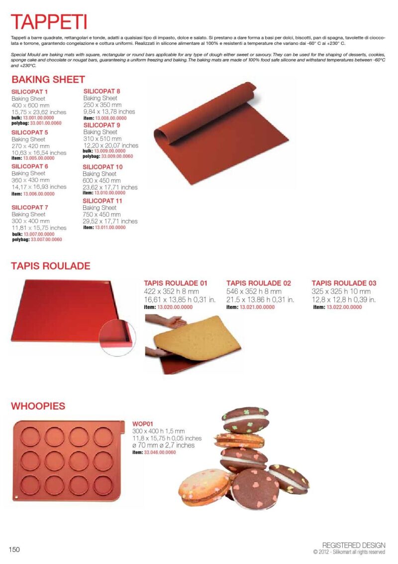 Mata do dużuch makaroników - Silikomart