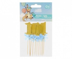 Piker na roczek niebieski 10szt.