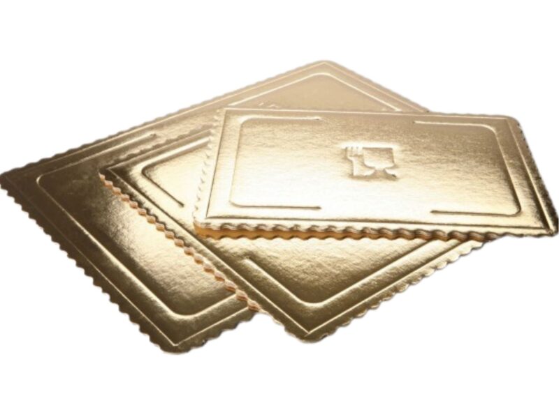 Podkłady złote sztywne 36x26cm