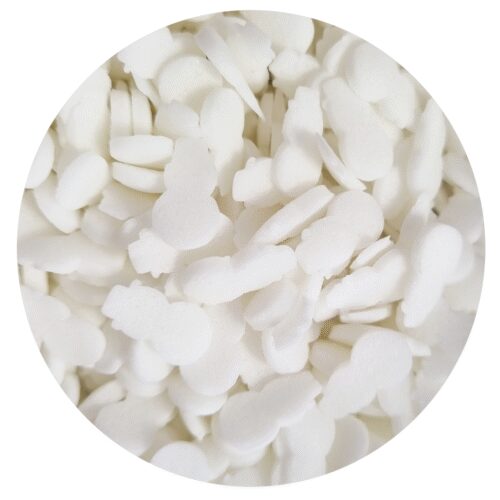 Konfetti bałwanek biały 50g