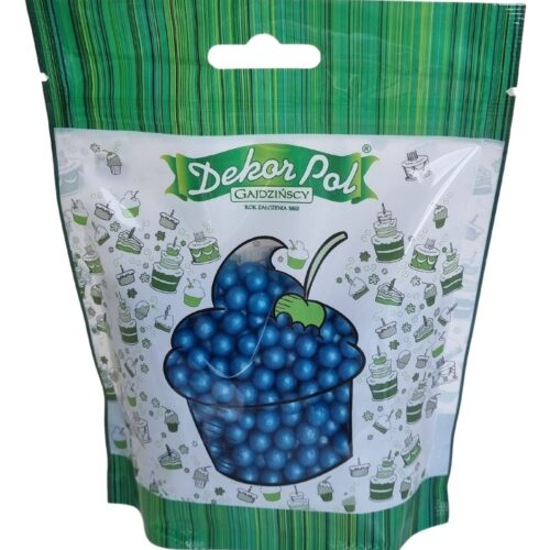 Perełki 7mm niebieskie 250g