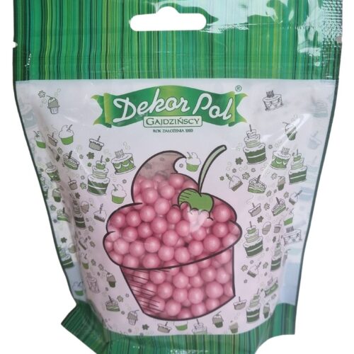 Perełki 7mm różowe 250g