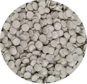 Konfetti kółka srebrne 4mm 40g