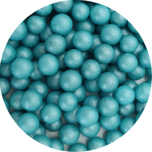 Perełki 7mm turkusowe 60g