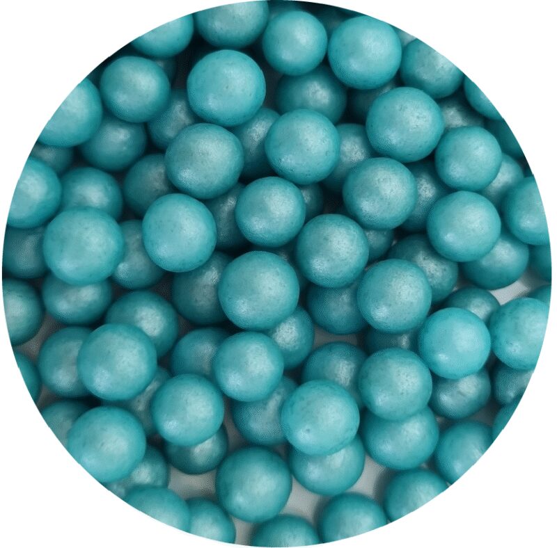 Perełki 7mm turkusowe 60g