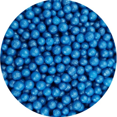 Perełki 4mm niebieskie 60g