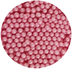 Perełki 4mm różowe 60g