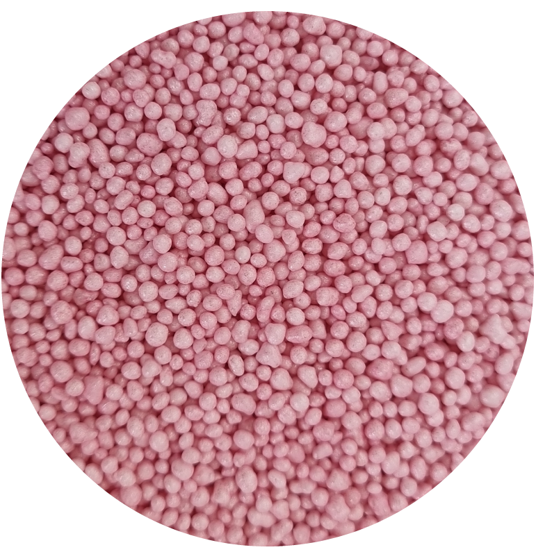Maczki perłowe różowe 60g
