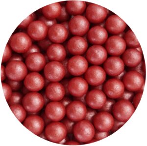 Perełki 7mm czerwone 60g