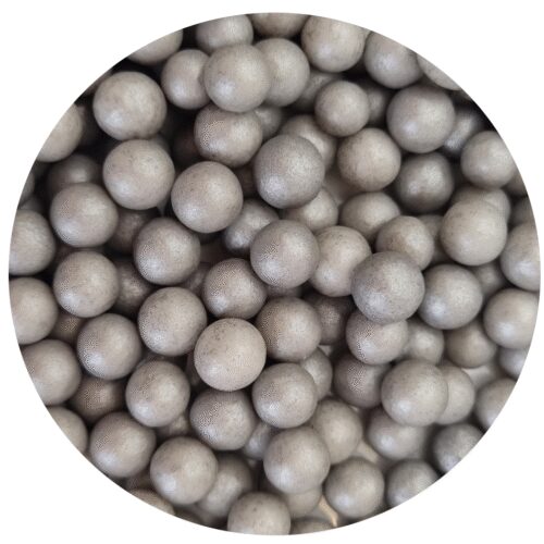 Perełki 7mm srebrne 60g