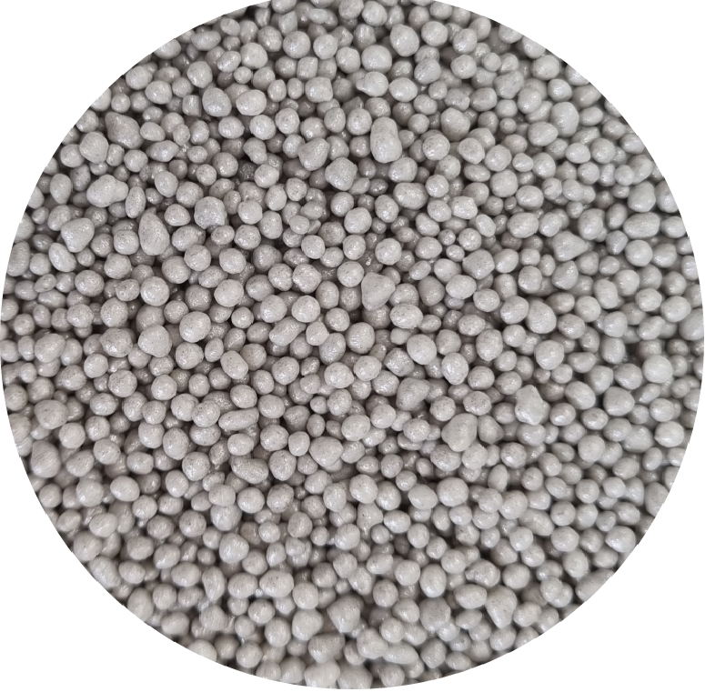 Maczki perłowe srebrne 60g