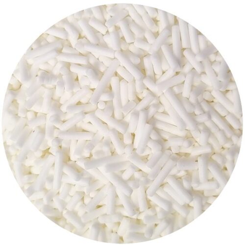 Dekoracja cukiernicza - pałeczki białe 60g