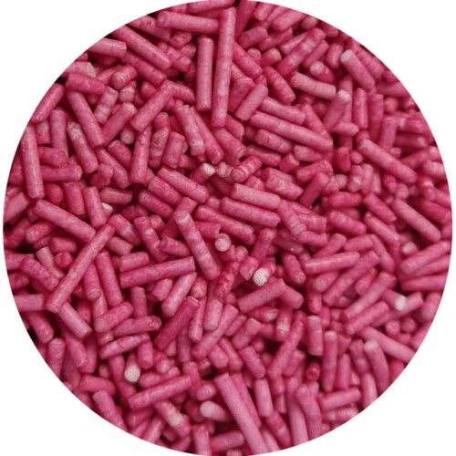 Dekoracja cukiernicza - pałeczki różowe 60g